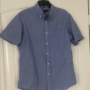 Daniel Cremieux Blue Casual Button Down Shirt Short Sleeve